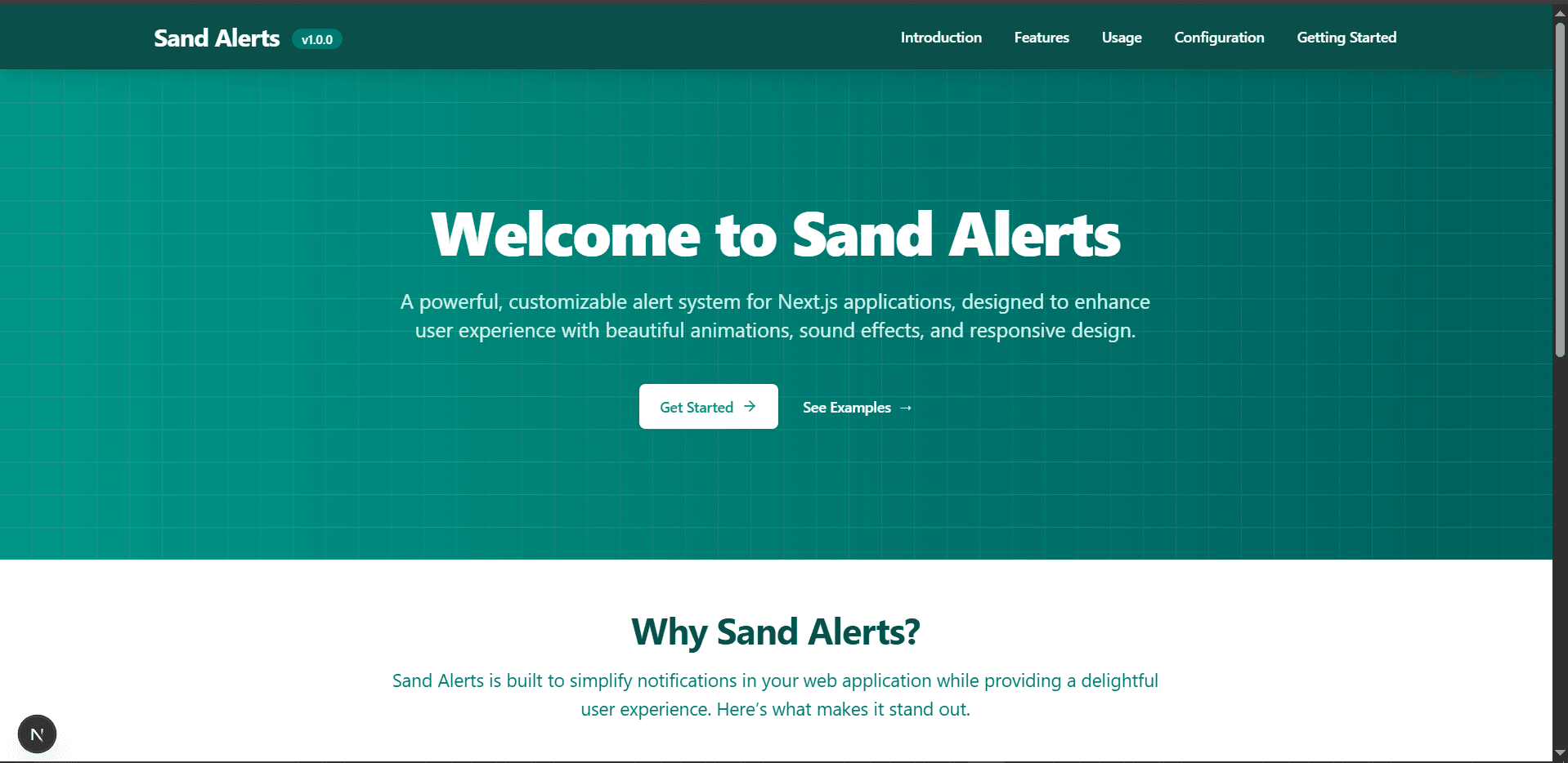 Sand Alerts
